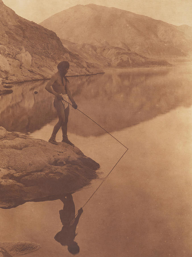Shores of Walker Lake 1924 Photograph by Edward S Curtis Shores of Walker Lake 1924 Photograph by Edward S Curtis