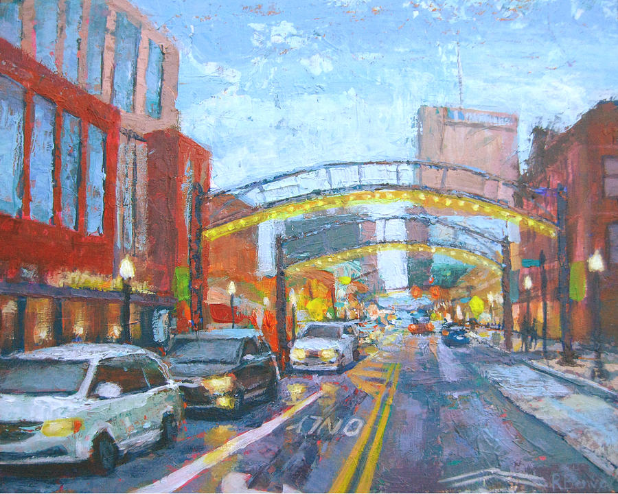 Short North Arches Painting by Robie Benve