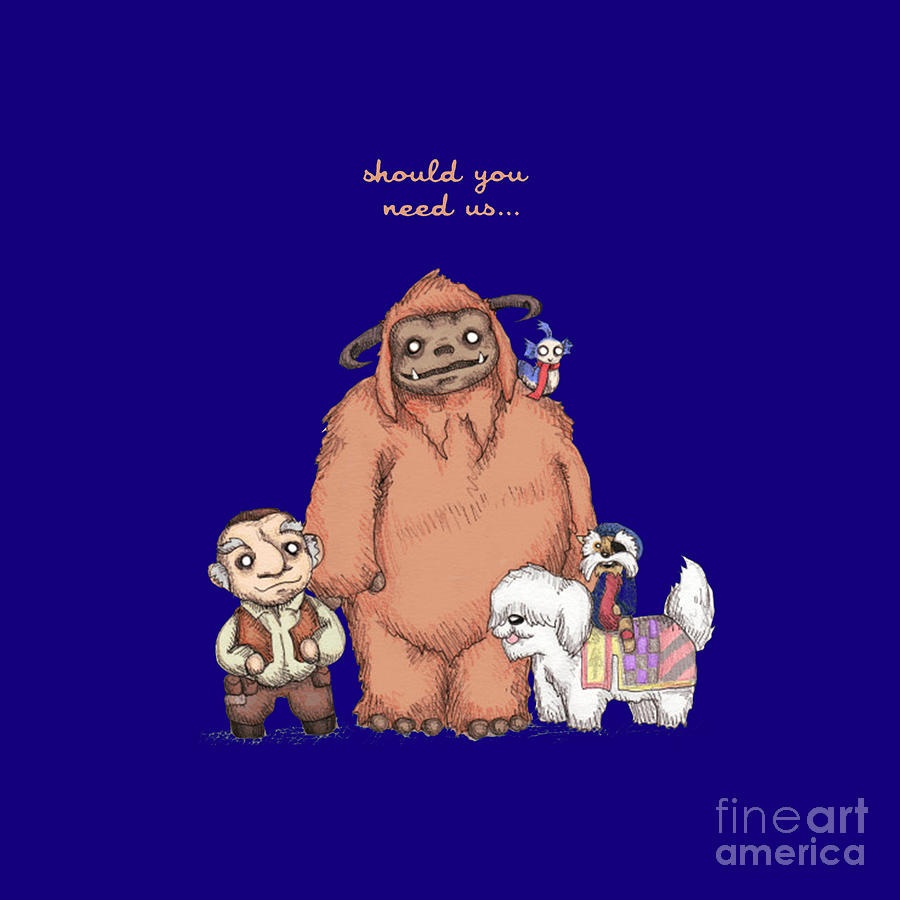 Should You Need Us Drawing by Rachel Novitasari Should You Need Us Drawing by Rachel Novitasari