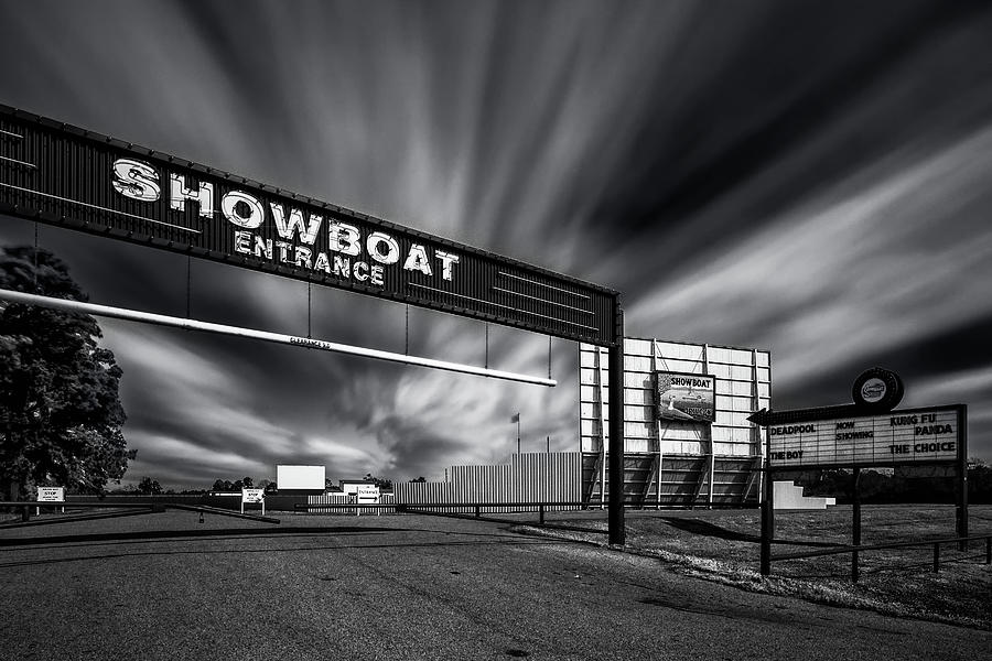 Showboat Drive-In Theater Photograph by Mike Schaffner