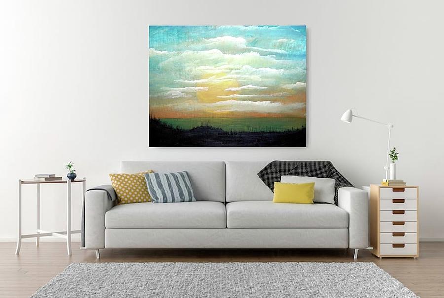 SHOWCASING #89 Sunset Gazing 11x14 Panel Painting by Stephanie Turiano ...