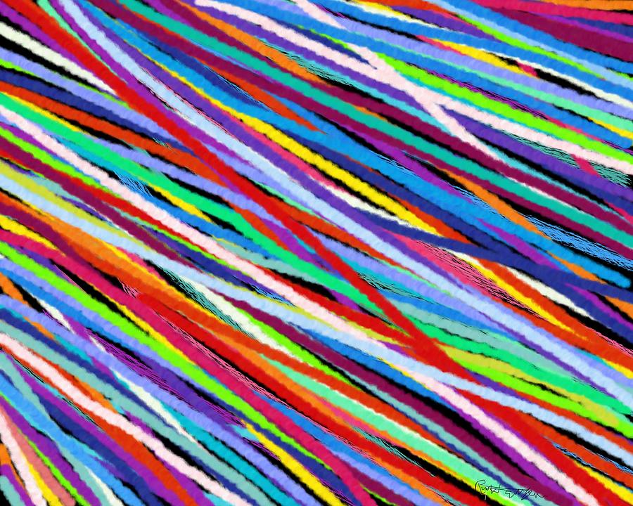 Shower of Color Digital Art by Ruth Harrigan