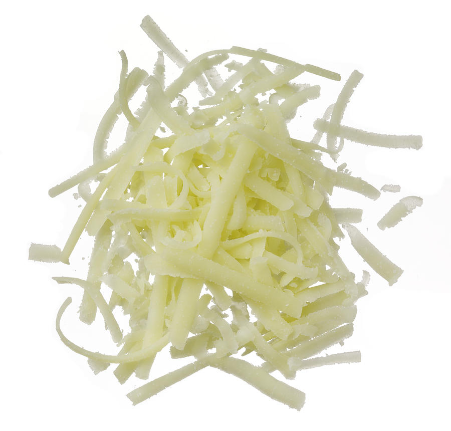 Shredded Canadian cheddar Photograph by Davies and Starr