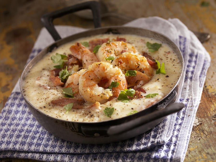 Shrimp and Grits Photograph by LauriPatterson
