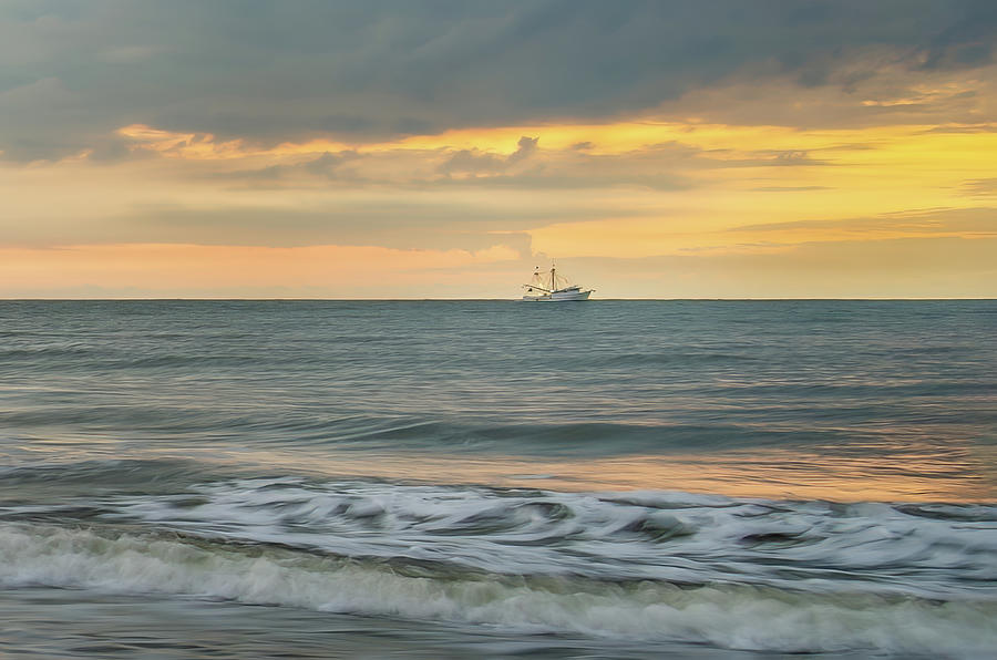 Shrimp Boat-1 Photograph by John Kirkland