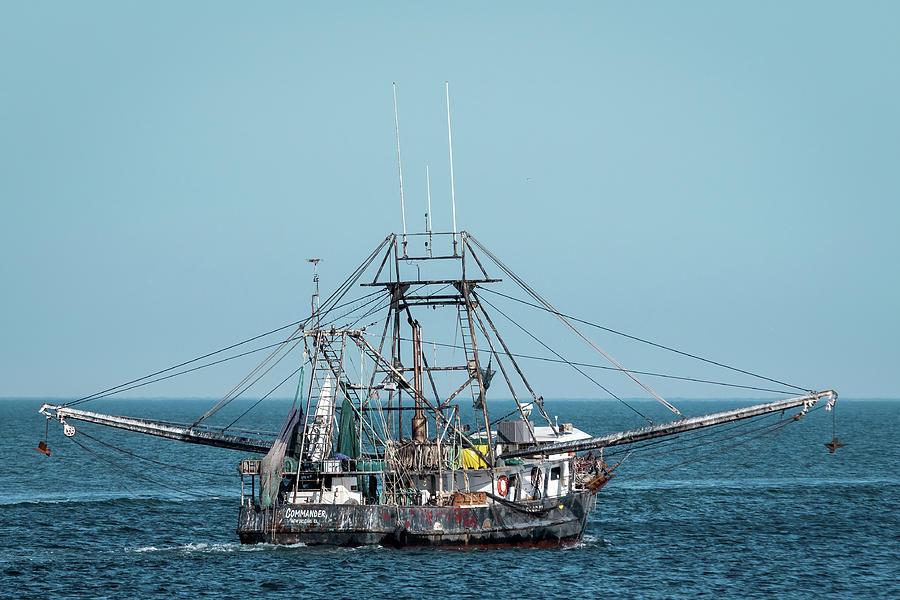 Shrimp Trawler Commander Photograph by Bradford Martin