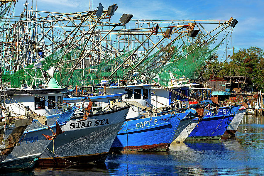 Shrimpers Row Photograph by Andy Crawford