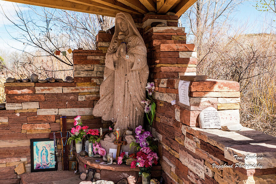 Shrine of Our Lady of Guadalupe at Chimayo Photograph by Tom Cochran