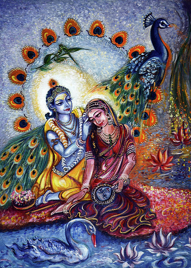 Avatar Painting - Shringar Leela by Harsh Malik
