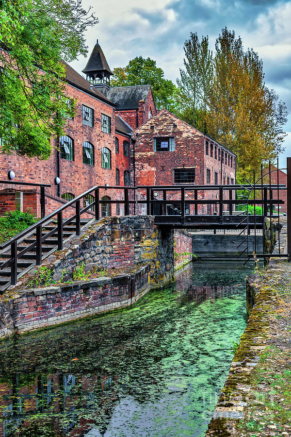 Fall Photograph - Shropshire Canal Coalport by Adrian Evans