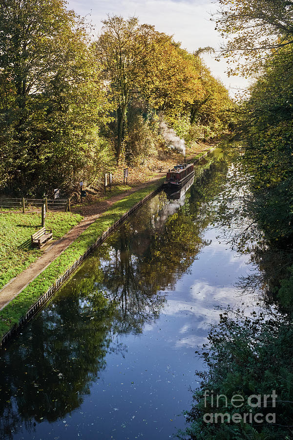 Shropshire Union Canal at Brewood Photograph by Ann Garrett
