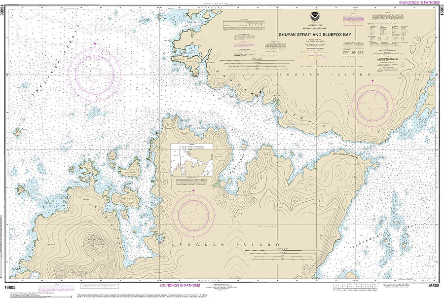 Hook Bay Nautical Chart