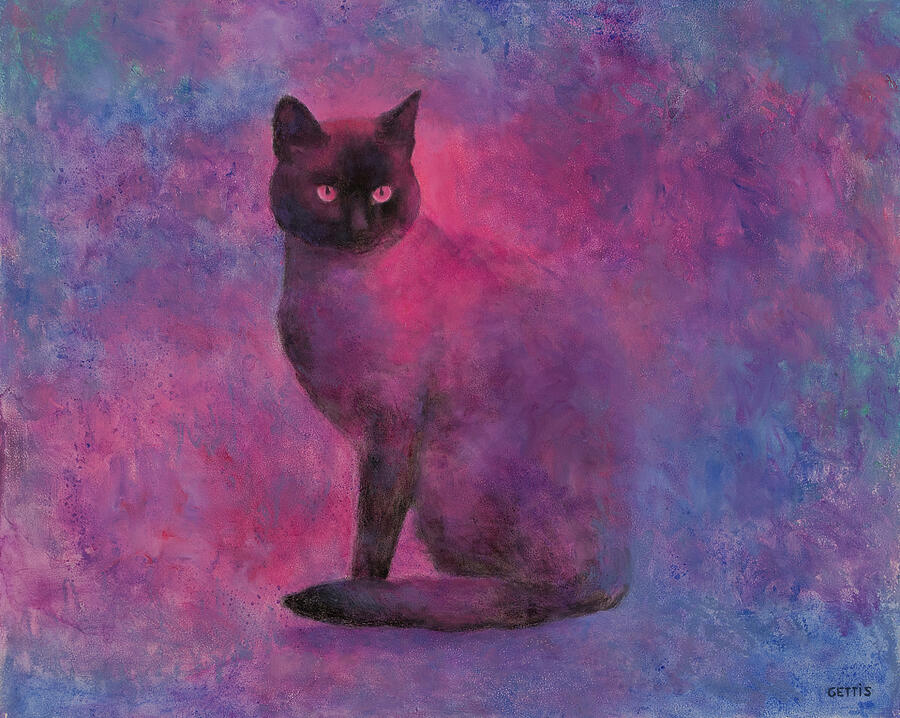 Siamese Painting by Jeff Gettis