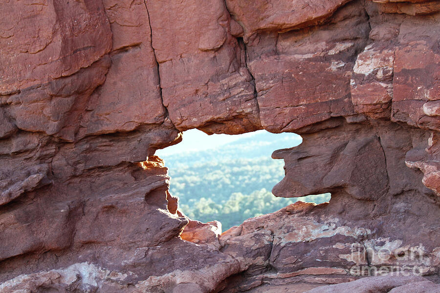 Colorado Springs Photograph - Siamese Twins Formation Window by Catherine Sherman