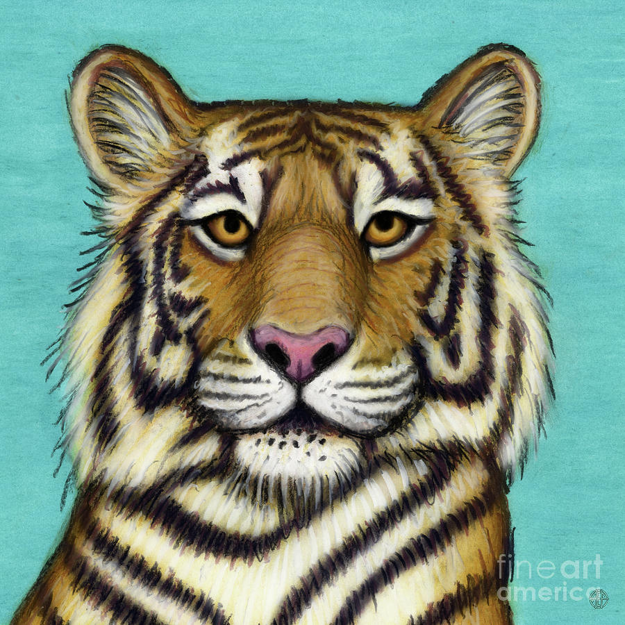Siberian Tiger Painting by Amy E Fraser