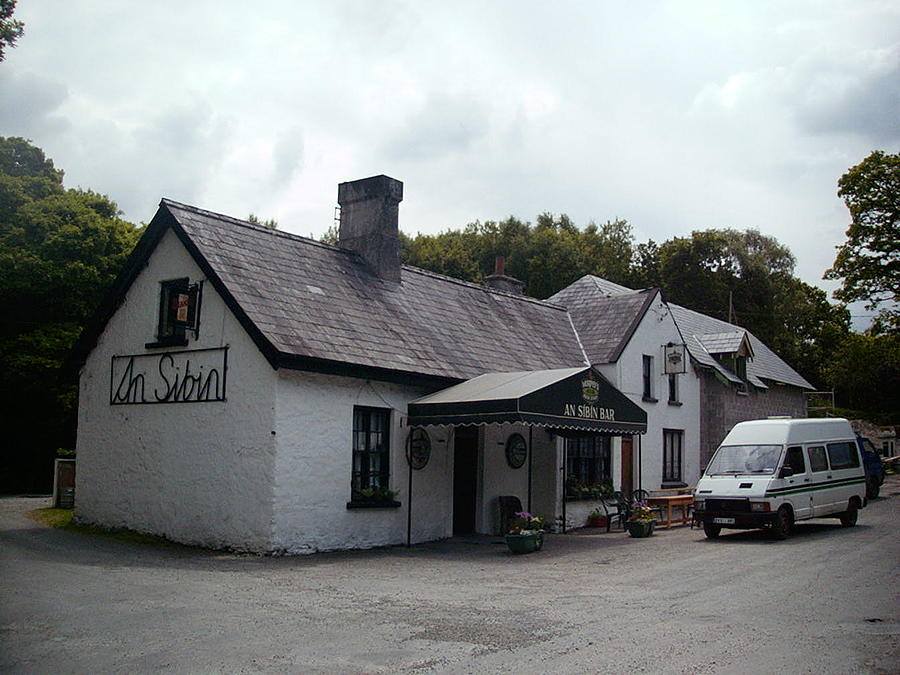 An Sibin Bar, Lauragh, Beara. Photograph by Val Byrne