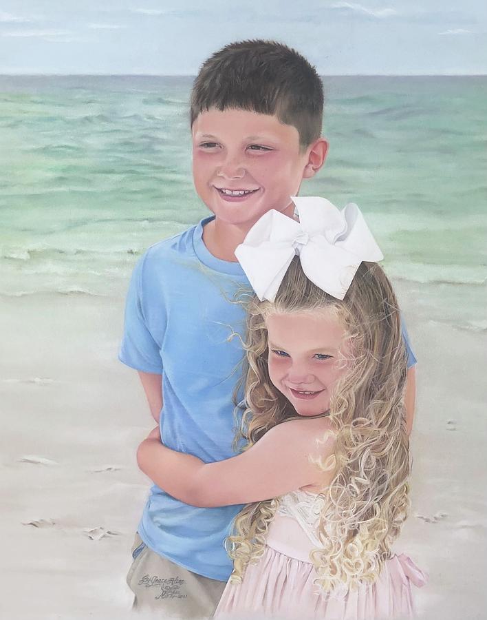 Sibling Support Pastel by Tess Lee Miller