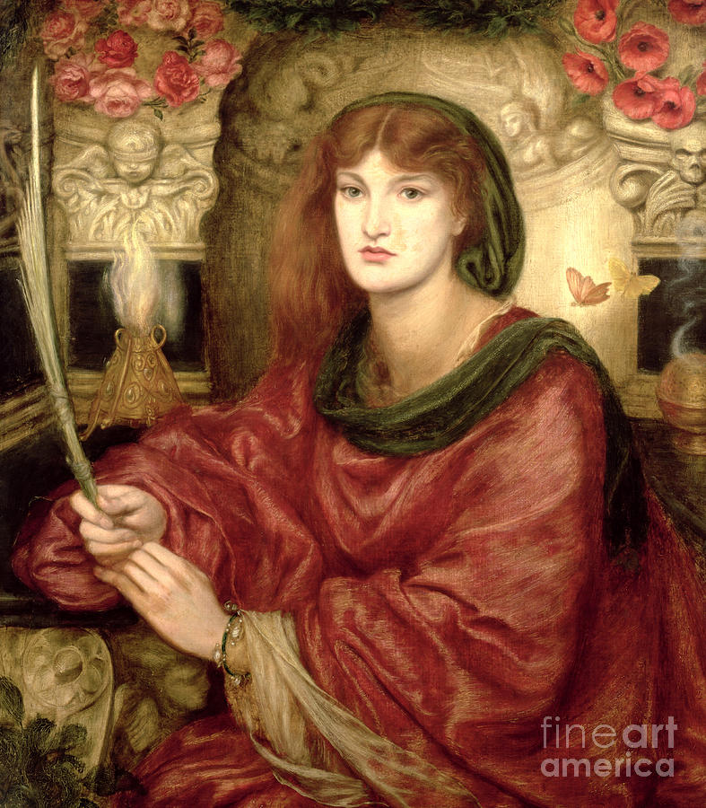 Dante Gabriel Charles Rossetti Painting - Sibylla Palmifera by Dante Gabriel Charles Rossetti