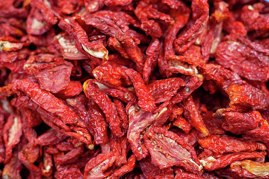 Sicilian Sundried Tomatoes Photograph by Georgia Clare