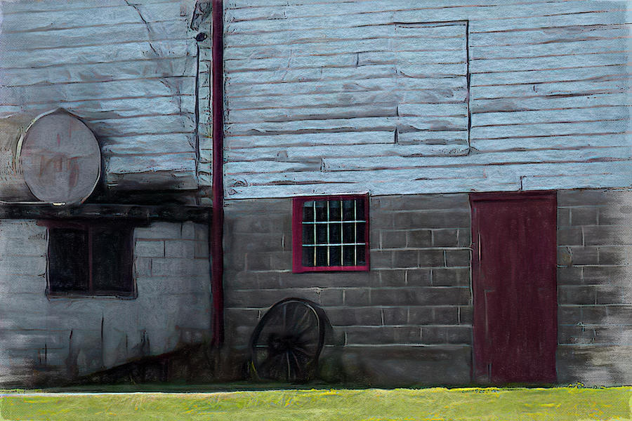 Side Barn Door  Photograph by Leslie Montgomery