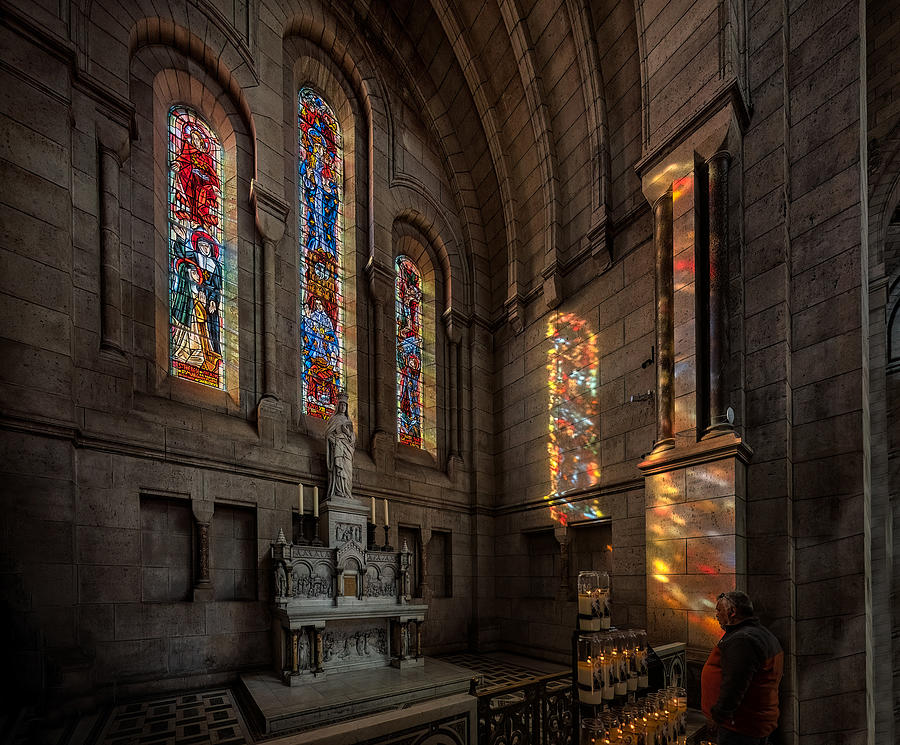 Side Chapel of Sacre Couer Photograph by Dave Koch