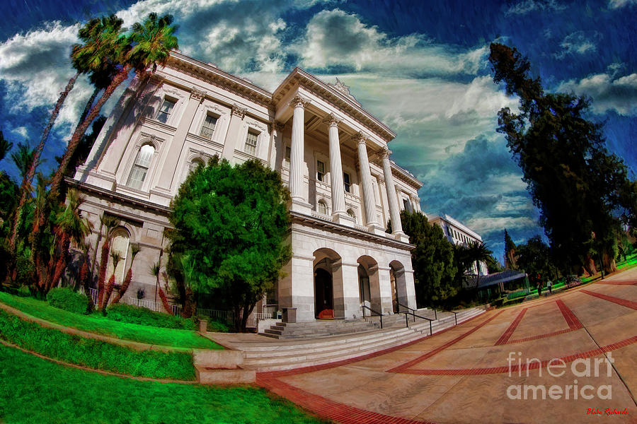  Side Of Capital Of California Sacramento Photograph by Blake Richards