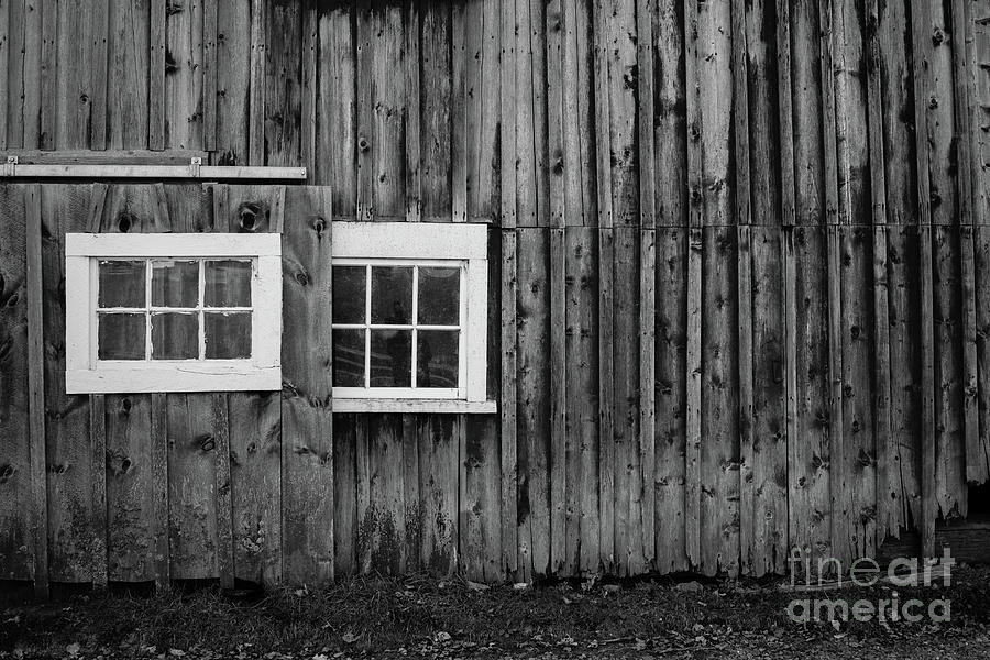 Side of the old barn Four Corners Newbury Vermont Photograph by Edward Fielding