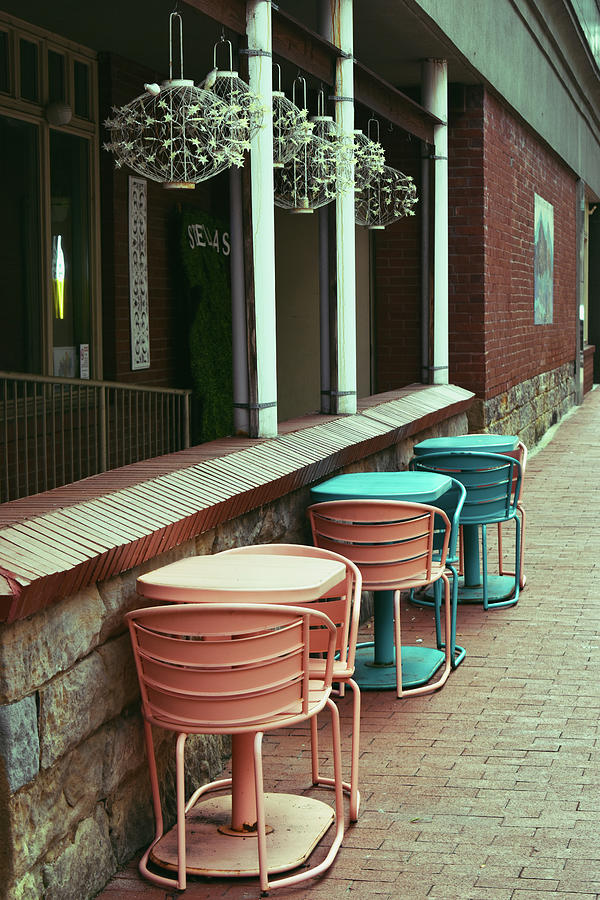 Sidewalk Cafe Photograph by Roberta Byram