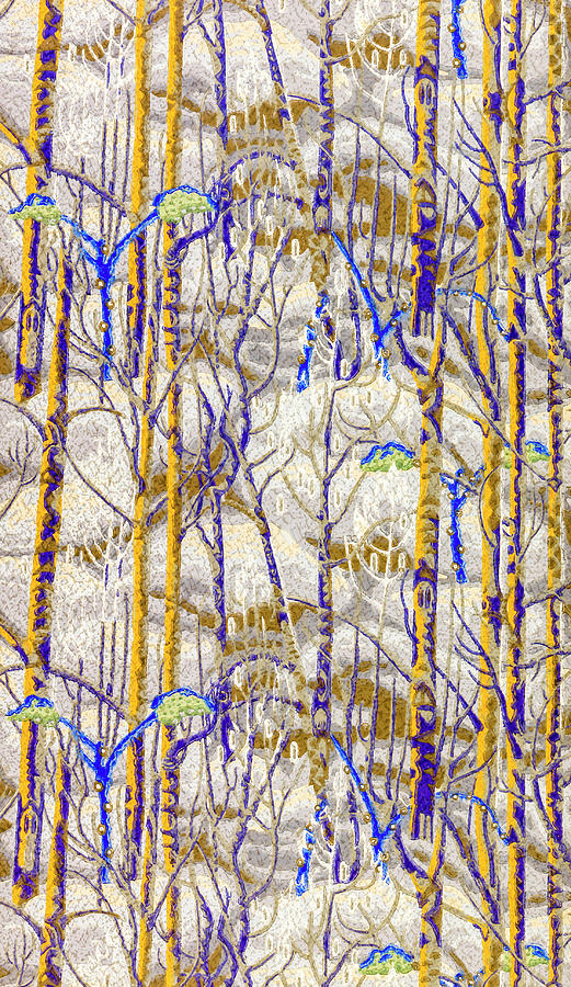 Sidewall The Birches by Charles Birchfield Painting by Charles ...