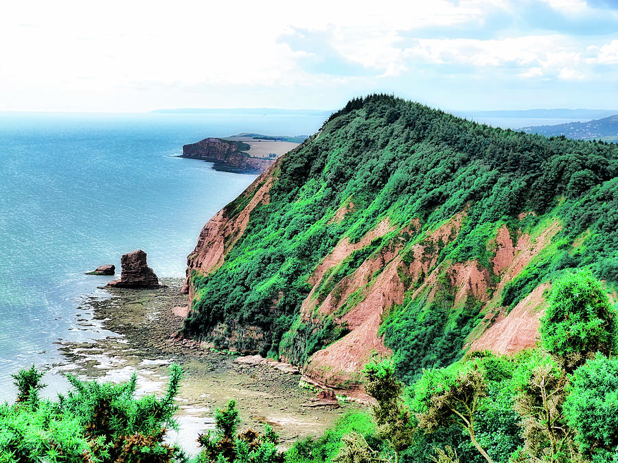 Sidmouth Coast Photograph by Christopher Maxum