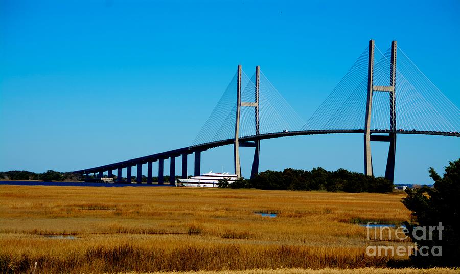 Sidney H. Lanier Bridge Photograph by Paul Lindner