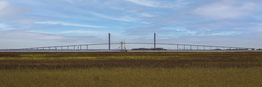 Sidney Lanier Bridge Photograph by Brian Anderson Sidney Lanier Bridge Photograph by Brian Anderson
