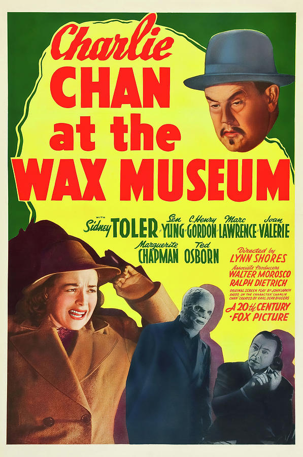 Movie Poster Photograph - SIDNEY TOLER in CHARLIE CHAN AT THE WAX MUSEUM -1940-, directed by LYNN SHORES. by Album