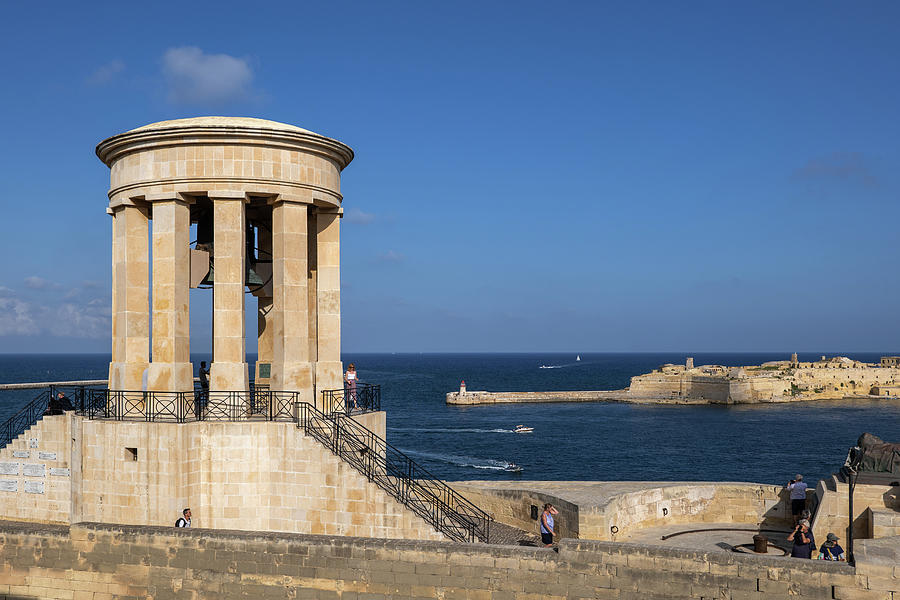 Landmark Photograph - Siege Bell War Memorial in Malta by Artur Bogacki
