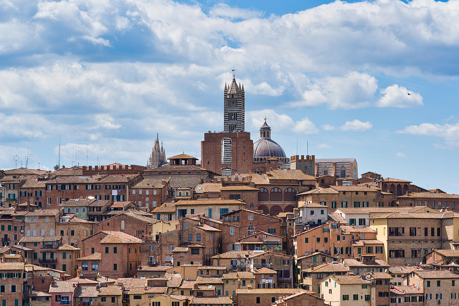 Siena and its Cathedral of Santa Maria Assunta, Tuscany Photograph by Mauro Tandoi