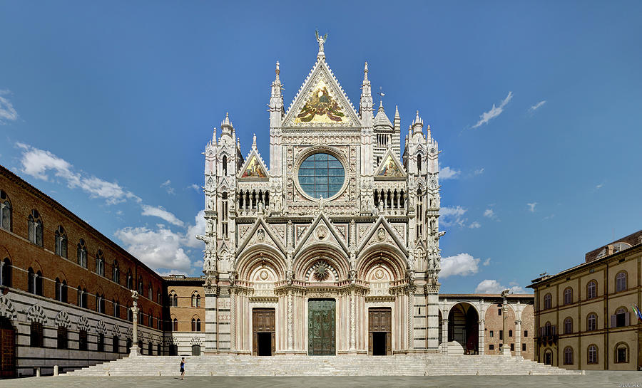 Siena Duomo front Photograph by Weston Westmoreland