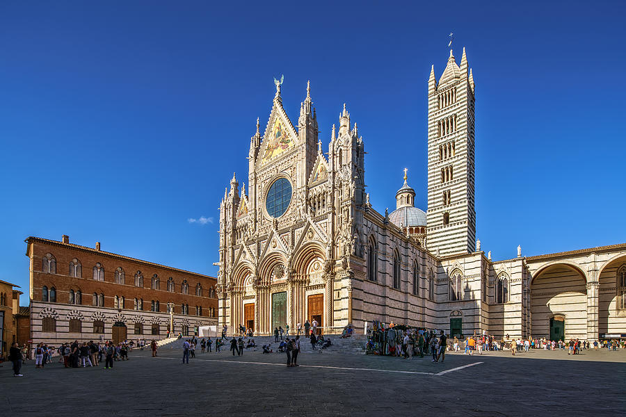 Siena, Tuscany, Italy, Europe Photograph by Achim Thomae