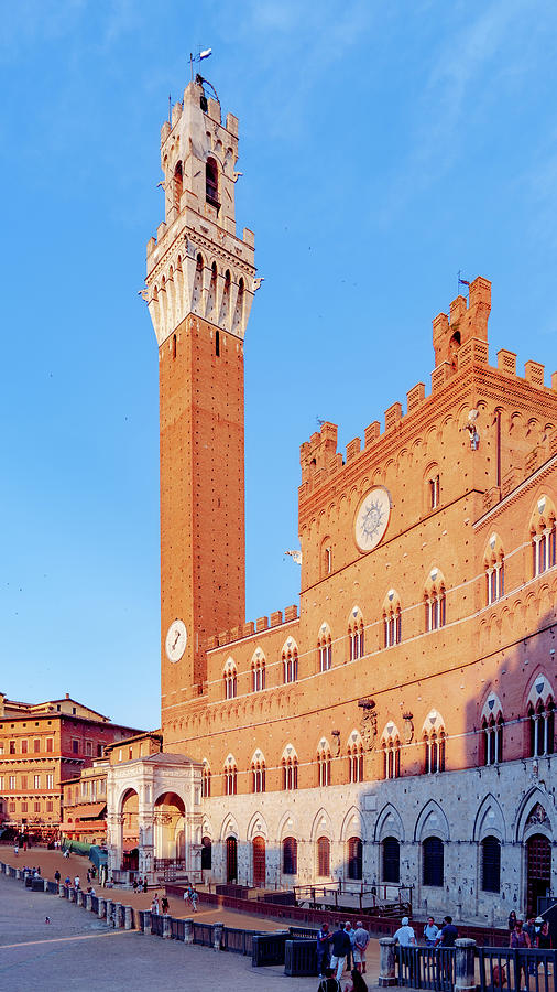 Siena - Tower Of Mangia Photograph