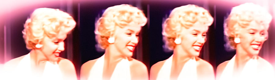Marilyn Monroe Digital Art - Siente la brisa del metro by Bob Bienpensant
