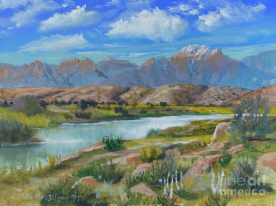 Sierra Painting by Heather Coen