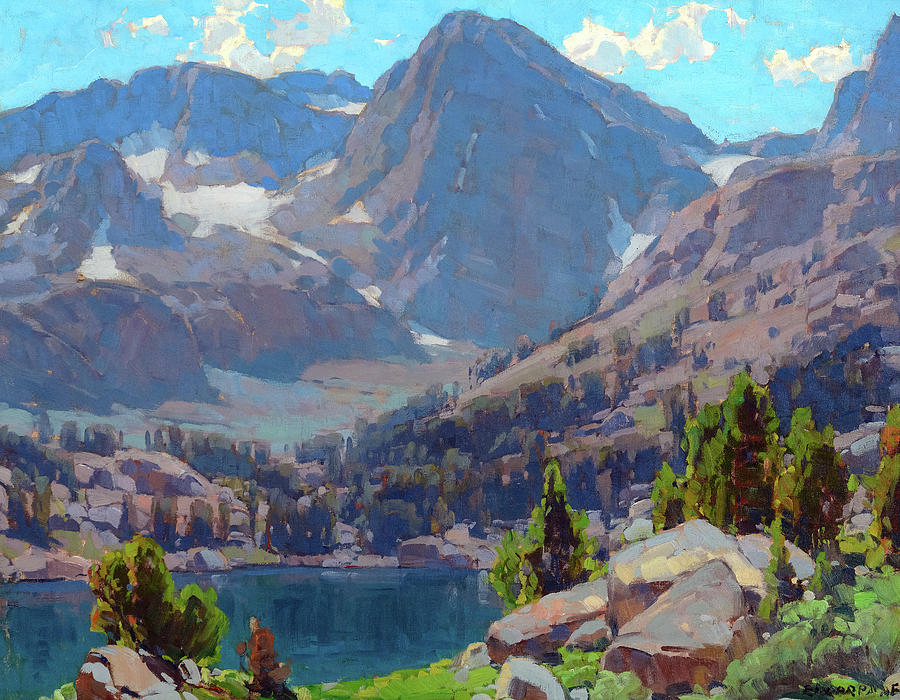 Yosemite National Park Painting - Sierra Majesty by Edgar Payne