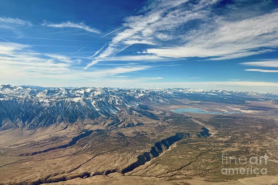 Landscape Photograph - Sierra Nevada Mountains - Aerial 2 by Luke Catania IV Landscape Photograph - Sierra Nevada Mountains - Aerial 2 by Luke Catania IV