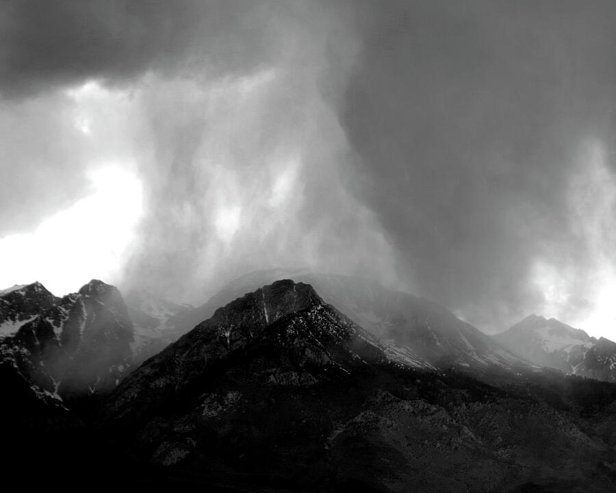 Mountain Photograph - Sierra Spring Rain by Douglas Taylor