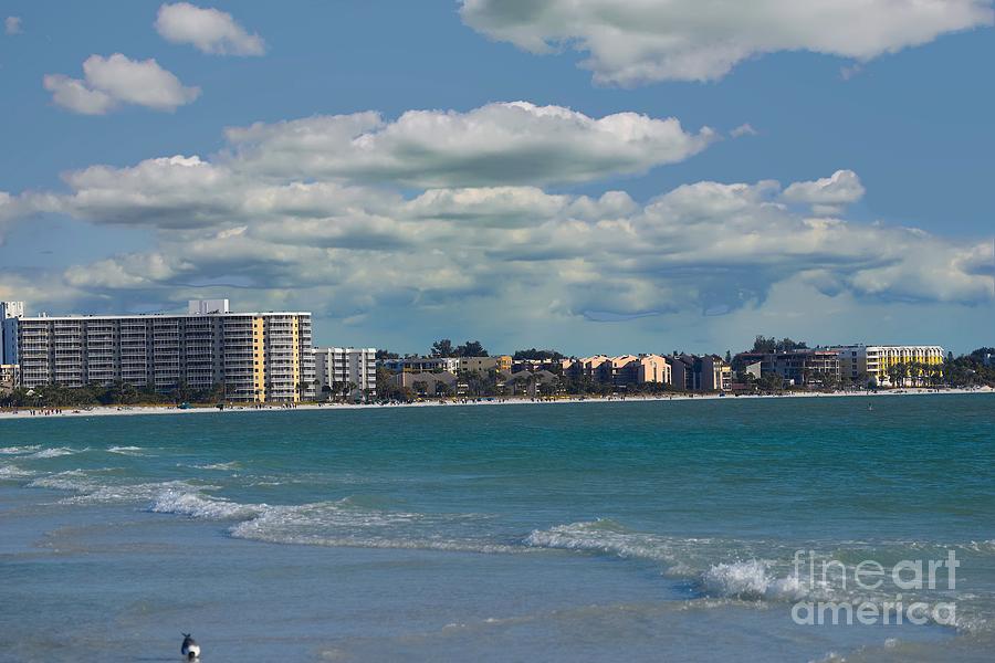 Siesta Key Afternoon Tide Photograph by Sherry Little Fawn Schuessler
