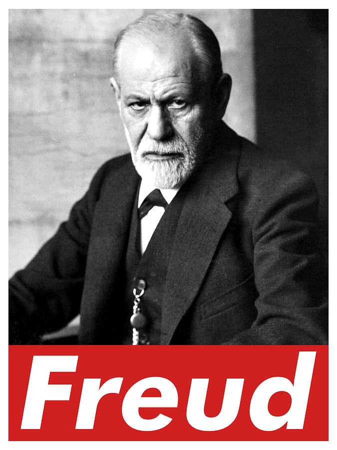 Sigmund Freud Austrian neurologist Digital Art by Mesukela Lysa