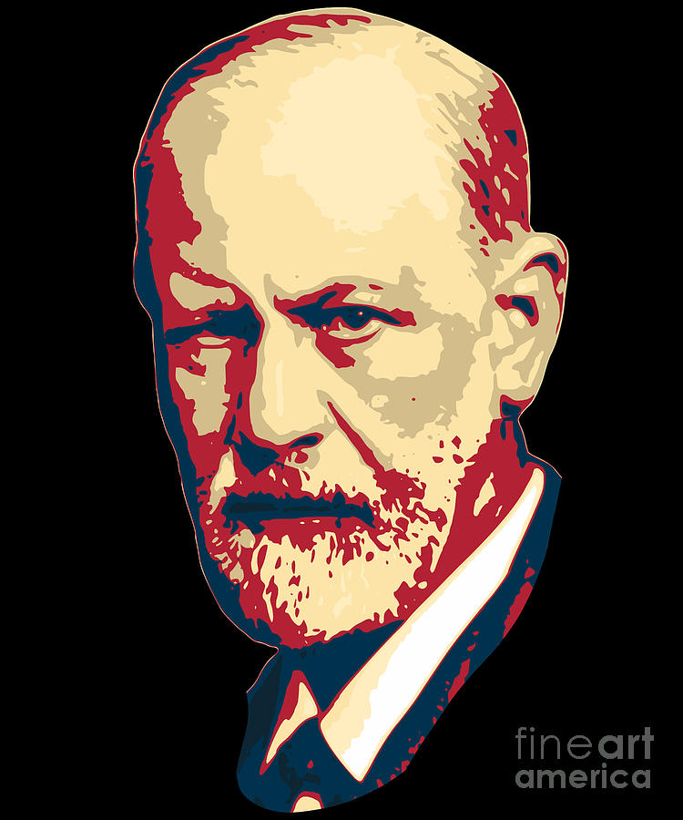 Sigmund Freud Digital Art by Filip Schpindel - Fine Art America