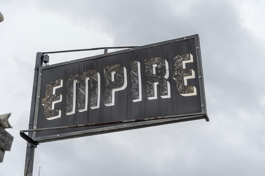 Sign for Ampire in Austin TX Photograph by John McGraw