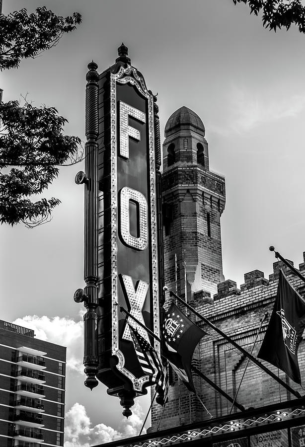 Sign Of The Fox In Black and White Photograph by Greg Mimbs - Fine Art ...