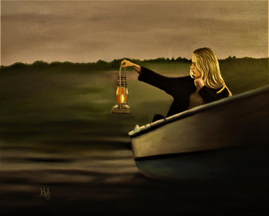 Boat Painting - Signal by Nathan Katz