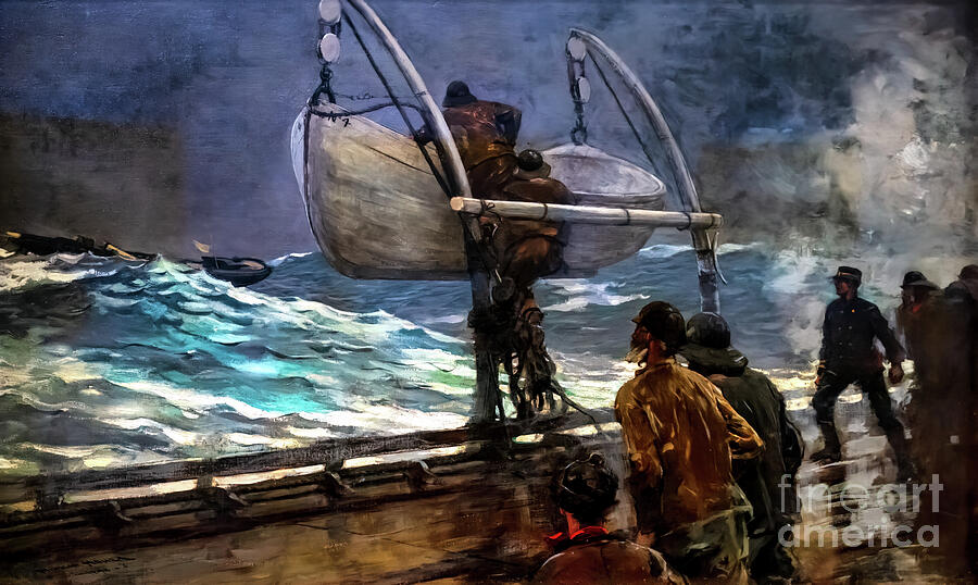 Signal of Distress by Winslow Homer 1896 Painting by Winslow Homer
